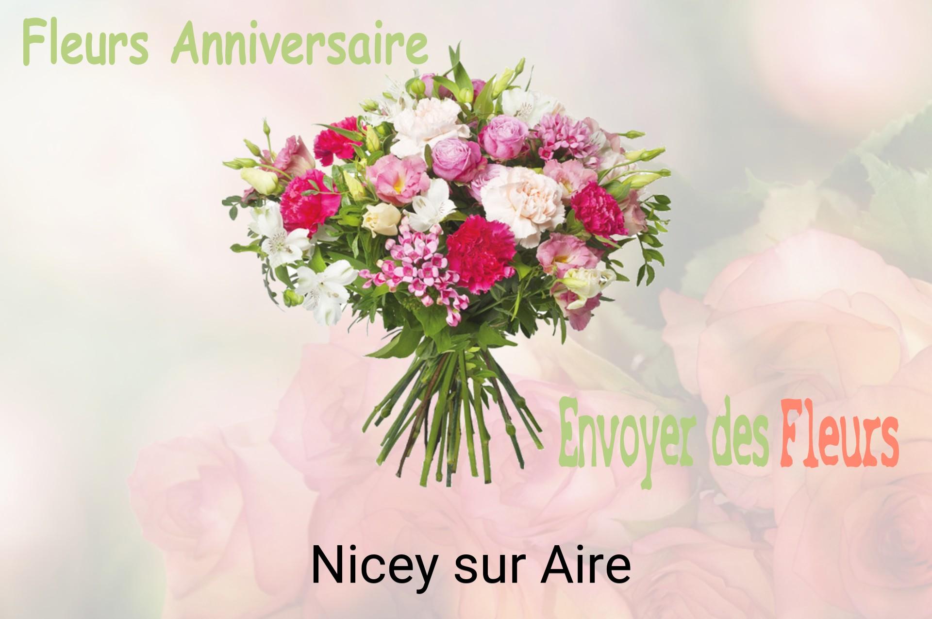 Bouquet de fleurs d’anniversaire livré à Nicey-sur-Aire